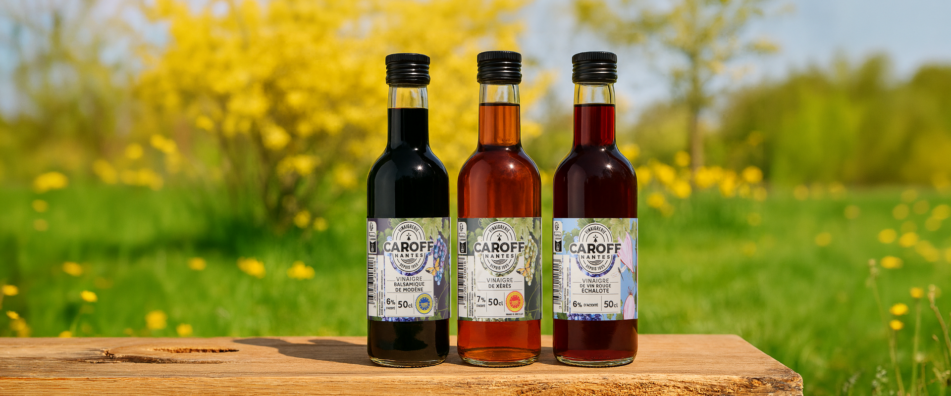 La Gamme des vinaigres